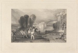 Mannering, Hazlewood og Smuglere af William Finden