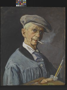 Malermanden (olie på lærred)