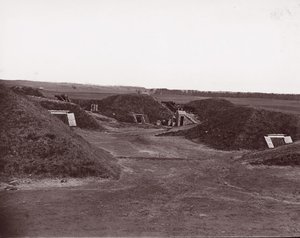 Fort Darling, James River, 1865. af William Frank Browne.