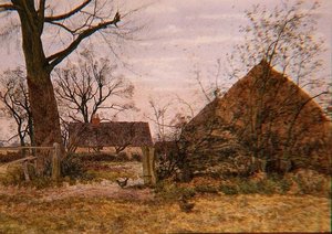 KO514 Remote from Town (akvarel)