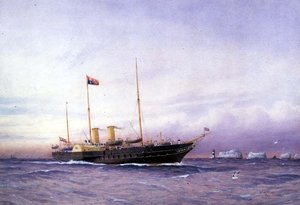 H.M. Yacht Osborne af William Frederick Mitchell