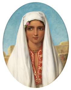 En østlig skønhed, 1862