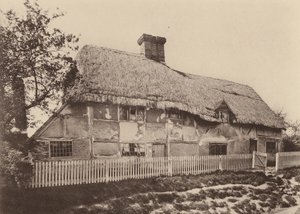 Ved Burwash, Sussex (s/h-foto) af William Galsworthy Davie