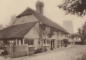 Ved Hawkhurst, Kent (s/h-foto) af William Galsworthy Davie