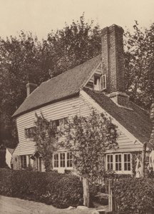 Ved Mayfield, Sussex (s/h-foto) af William Galsworthy Davie
