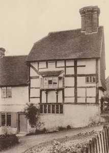Ved Petworth, Sussex (s/h-foto) af William Galsworthy Davie