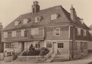 Church House, Goudhurst, Kent (s/h-foto) af William Galsworthy Davie