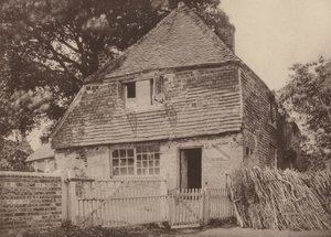 Hytte på hjørnet af kirkegården, Hellingley, Sussex (s/h-foto)