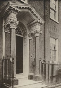 Doorway, Brighton Road, Reigate, Surrey (s/h foto) af William Galsworthy Davie
