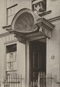 Doorway, Bristol (s/h foto) af William Galsworthy Davie