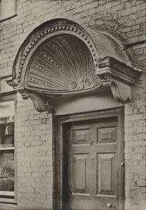 Doorway, Ledbury, Herefordshire (s/h-billede) af William Galsworthy Davie