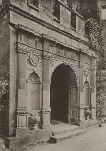 Doorway, Porch at the Gate House, Kenilworth (s/h foto)