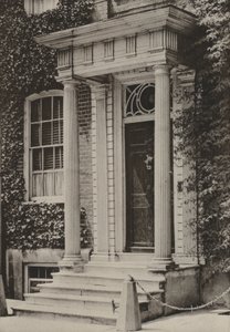Doorway, Southgate Street, Winchester (s/h-billede)