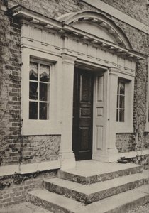 Doorway, The Broad, Hellingly, Sussex (s/h-billede) af William Galsworthy Davie