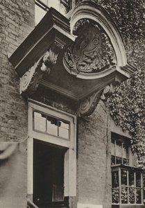 Doorway, The Manor House, Bermondsey, London (s/h-billede) af William Galsworthy Davie