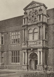 Doorway, The North Wing, Cobham Hall, Kent (s/h-billede)