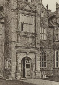 Doorway, The South Doorway, Wakehurst Place, Sussex (s/h-billede) af William Galsworthy Davie