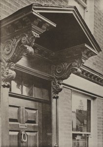 Doorway, Uxbridge, Middlesex (s/h-billede) af William Galsworthy Davie