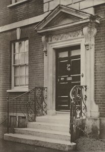 Doorway, Wimborne, Dorset (s/h foto)