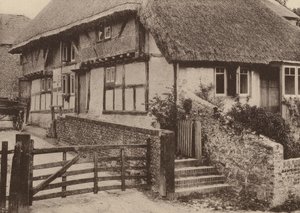 Farm House, Bury, West Sussex (s/h-foto) af William Galsworthy Davie