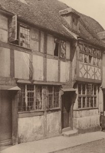 I West Street, Rye, Sussex (s/h-foto) af William Galsworthy Davie