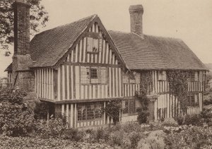 Strean Farm, Sedlescombe, Sussex (s/h-foto) af William Galsworthy Davie