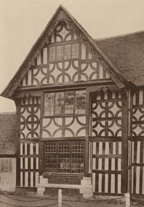 "The Middle House", Mayfield, Sussex, dateret 1575 (s/h-foto) af William Galsworthy Davie