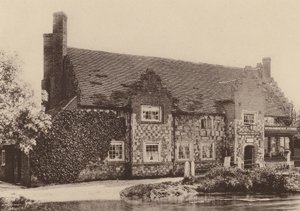 Posthuset, Wickhambreaux, Kent (s/h-foto) af William Galsworthy Davie