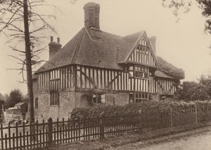 Yew-Tree Farm, nær Beckley og Northiam, Sussex (s/h-foto) af William Galsworthy Davie
