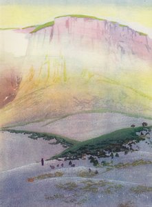 The Last Glean, Corsica (farve litho)