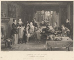 Falstaff og hans venner af William Greatbach