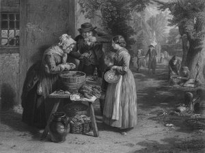 Den første dag af østers, 1863