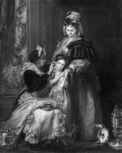 Den første ørering, 1849.