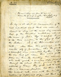 Manuskript til prædiken nr. 159 af William Greenleaf Eliot, 15. april 1838 af William Greenleaf Eliot