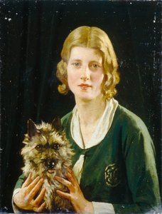 England og Skotland (olie på lærred)