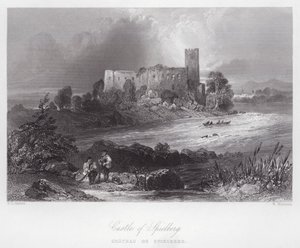 Spielberg Slot (gravering) af William H. Bartlett