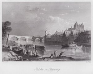 Ratisbon eller Regensberg (gravering)