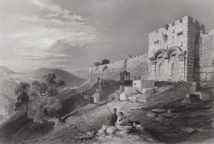 Den Gyldne Port, Jerusalem (gravering)