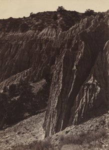 Regnskulptur, Salt Creek Canon, Utah, 1872.