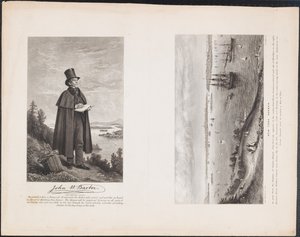 A. John W. Barber; B. New York Harbor, ca. 1849 (gravering) af William H. Dougal