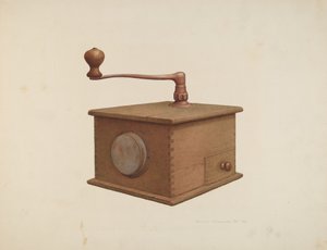 Kaffekværn, ca. 1940.
