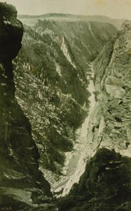 Cañons i Colorado af William H. Jackson