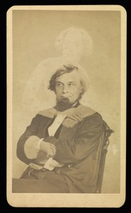 Oberst Cushman af William H. Mumler