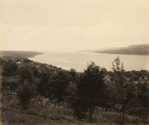 Seneca Lake og Watkins Glen, for Lehigh Valley Railroad