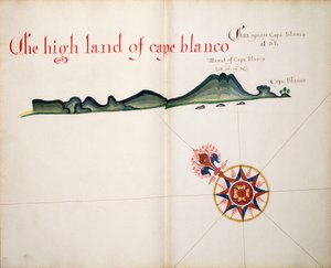 Det høje land ved Cape Blanco af William Hack