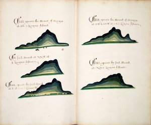 Udsigt over Cerro Mongon af William Hack
