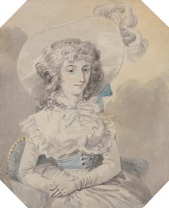 Frøken Charlotte Sandby af William Hamilton