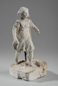 Maquette for Figure of a Girl Running (gips) (se også 440337) af William Hamo Thornycroft