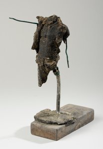 Maquette til figur af en taler (gips og plasticine)