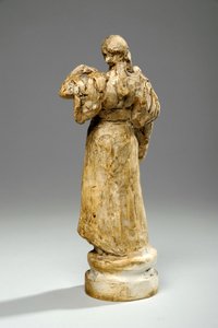 Maquette for a Figure of Justice (gips)